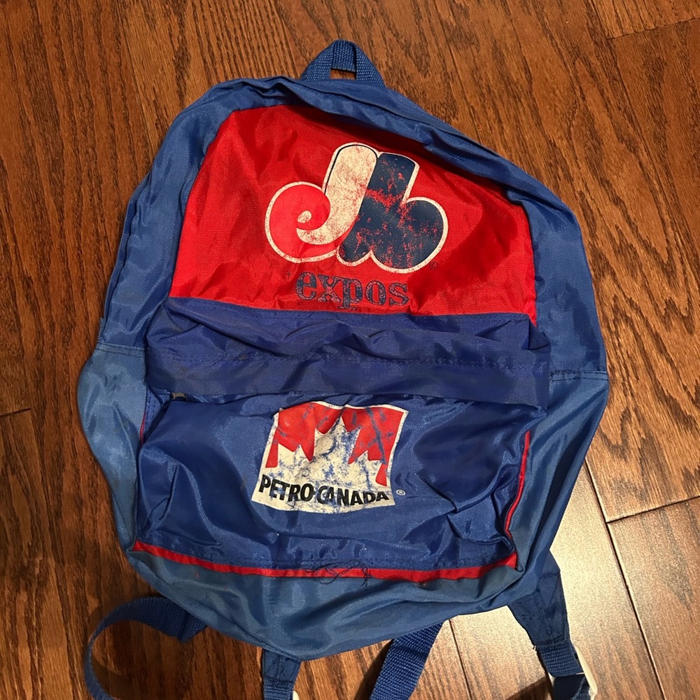 Montreal Expos 80’s Petro Canada Backpack